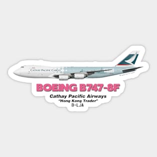 Boeing B747-8F - Cathay Pacific Cargo "Hong Kong Trader" Sticker